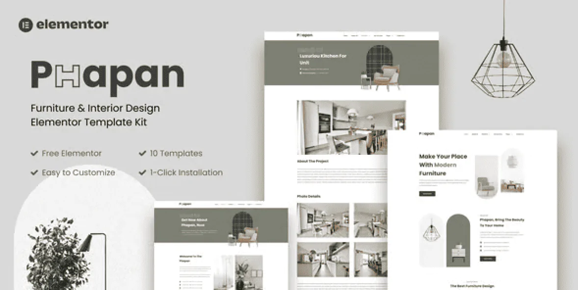 Phapan – Furniture and Interior Design Template Kits