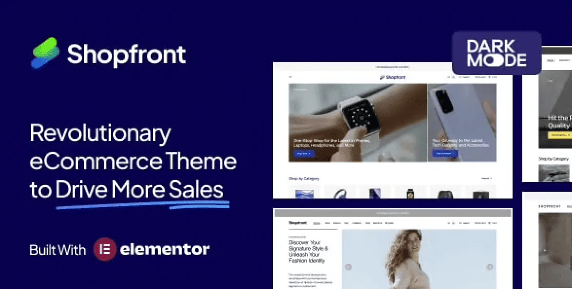 Shopfront – Next-Generation eCommerce Theme