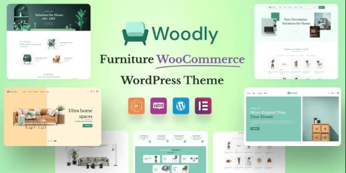 Woodly – Animated Furniture WooCommerce Theme