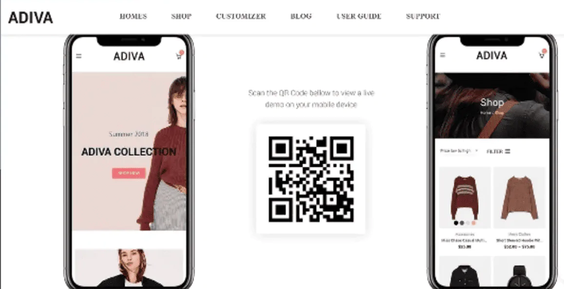 Adiva eCommerce WordPress Theme