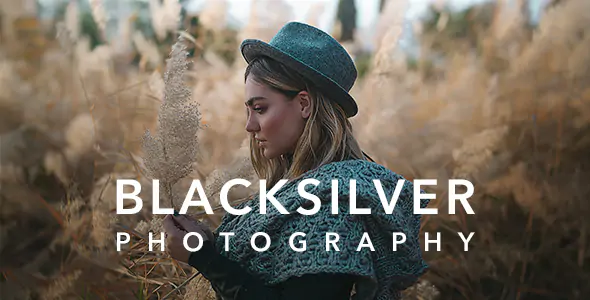 Blacksilver Photography Theme for WordPress 9.7