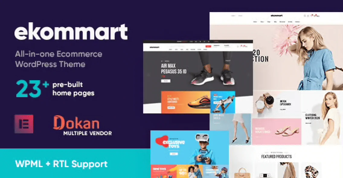 Ekommart All-in-one eCommerce Theme
