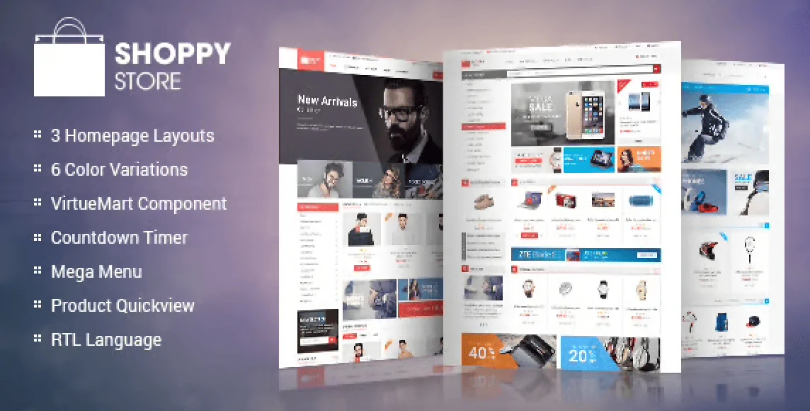 ShoppyStore – Multipurpose Responsive WooCommerce WordPress Theme