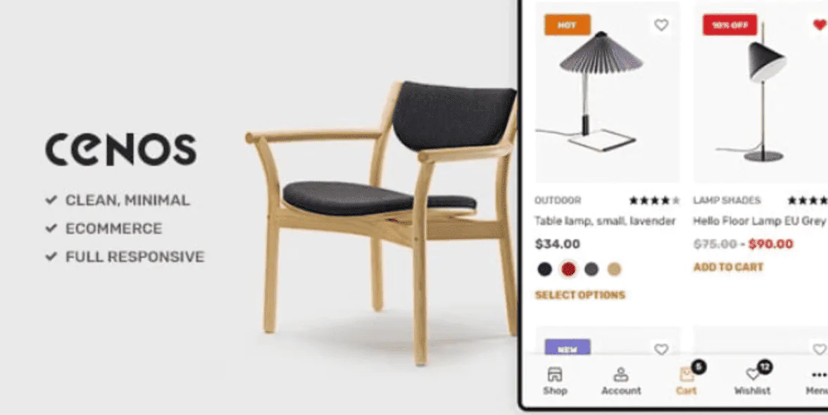 Cenos – Modern Furniture WooCommerce Theme