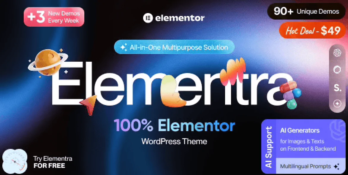 Elementra – Elementor WordPress Theme