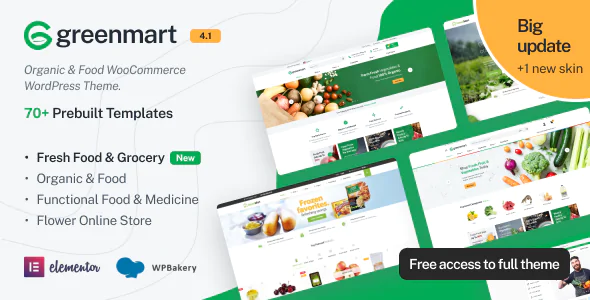 GreenMart Organic and Food Theme 4.2.8
